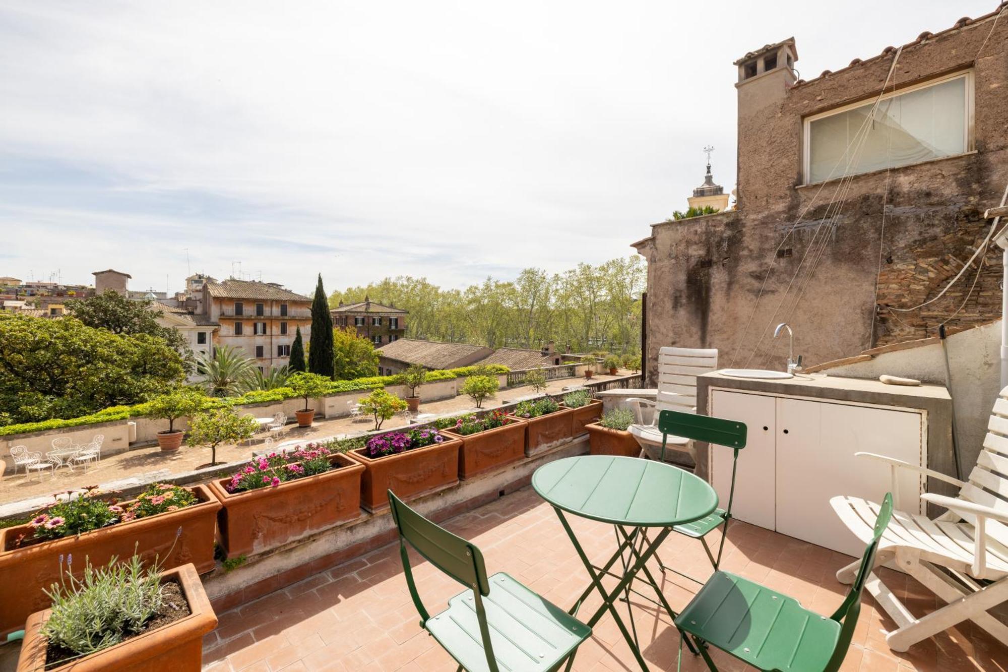 Farnesi Terrace Penthouse Apartamento Roma Exterior foto